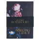 Notebooks (Set of 3): Be Still, Psalm 46:10, Midnight Blue Floral