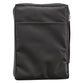 Bible Cover Medium Polyester Canvas With Fish Emblem in Black