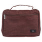 Bible Cover Large Polyester Canvas With Fish Emblem in Brown