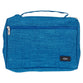 Bible Cover Large Polyester Canvas With Fish Emblem in Royal Blue