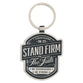 Keyring: Stand Firm 1 Cor. 16:13, Gray Mountain View