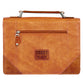 Bible Cover Large: Classic, Trust in the Lord Prov. 3:5, Two-tone Brown