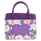 Bible Cover Large: Strength and Dignity, Prov. 31:25, Purple