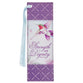 Bookmark: Strength,  Prov. 31:25, Purple, Persevere Hummingbird
