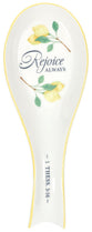 Ceramic Spoon Rest: Rejoice Always, 1 Thess. 5:16-18, Sweet Summertime Lemons
