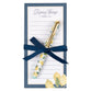 Magnetic Notepad: Shopping List with pen, Rejoice Always, 1 Thess. 5:16, Navy, Sweet Summertime Lemons