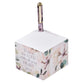 Note Block with Pen: Trust in the Lord, Prov. 3:5, Purple Bloom Like the Flowers
