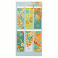 Magnetic Bookmark Set: Cool Florals
