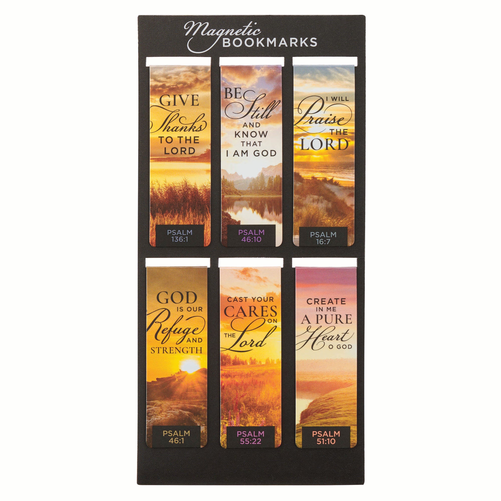 Magnetic Bookmark Set: Scenic
