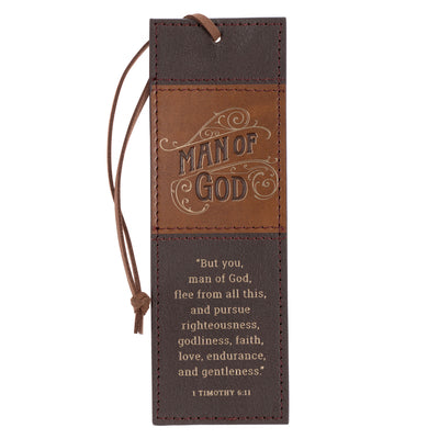 Bookmark: Brown Man of God 1 Tim. 6:11