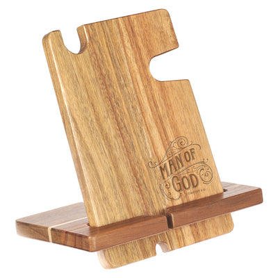 Personal Accessory Organizer (Acacia Wood/MDF): Man-of-God, Comes in a Color Box