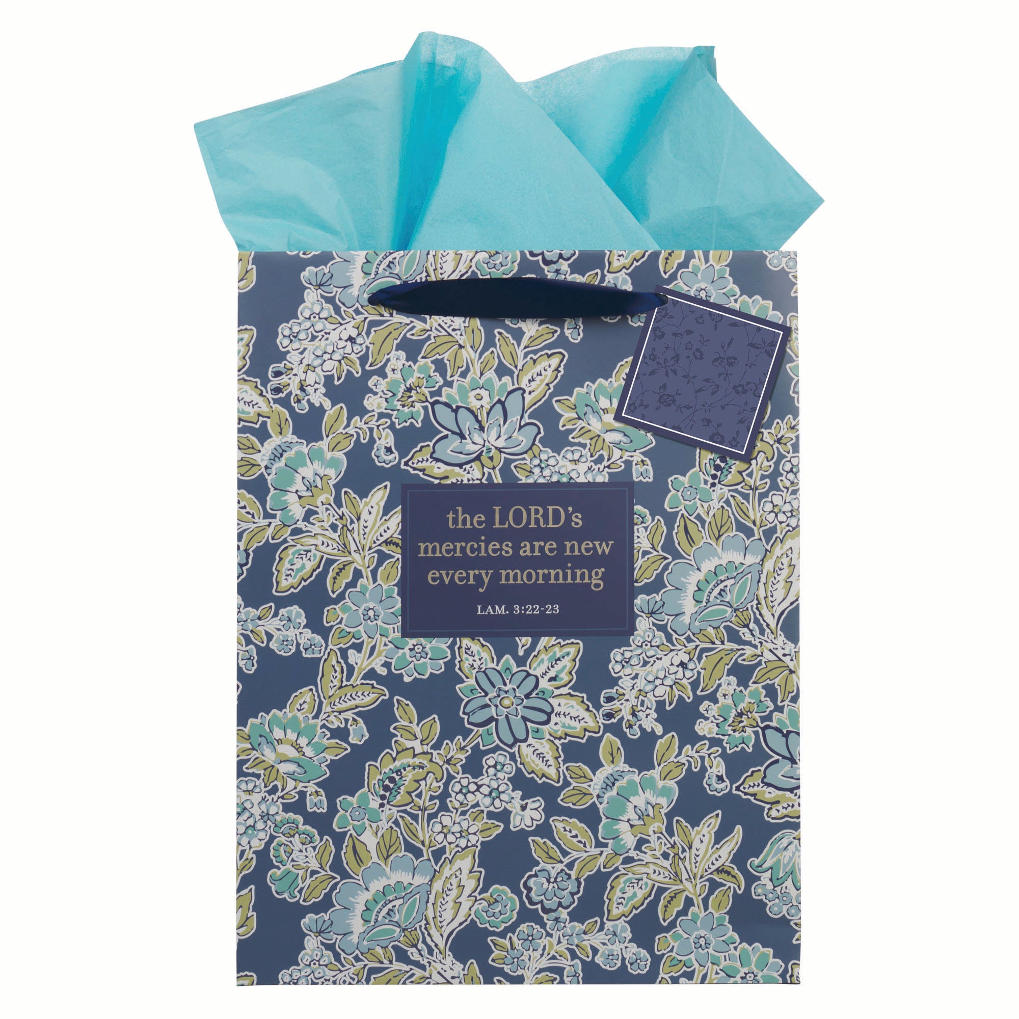 Gift Bag, Large: New Mercies Lam. 3:22-23