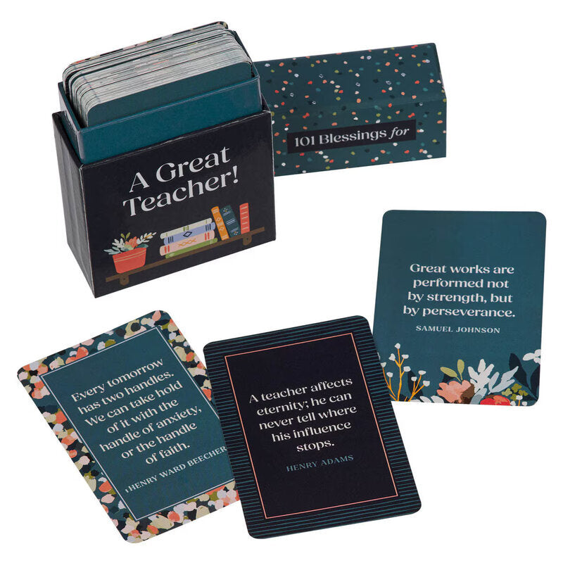 Box of Blessings: A Great Teacher (Teacher Appreciation Collection)