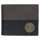Wallet Leather: Be Strong (Josh. 1:9) Lion, Black, RFID blocking