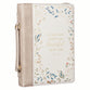 Bible Cover Medium: Everything Beautiful (Ecc. 3:11), Everything Beautiful Cream Floral Collection
