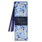 Bookmark with Ribbon: Trust, Prov. 3:5 (Blue Botany Collection)