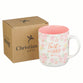 Ceramic Mug (414 ml): Trust in the Lord (Prov. 3:5), Pink Floral