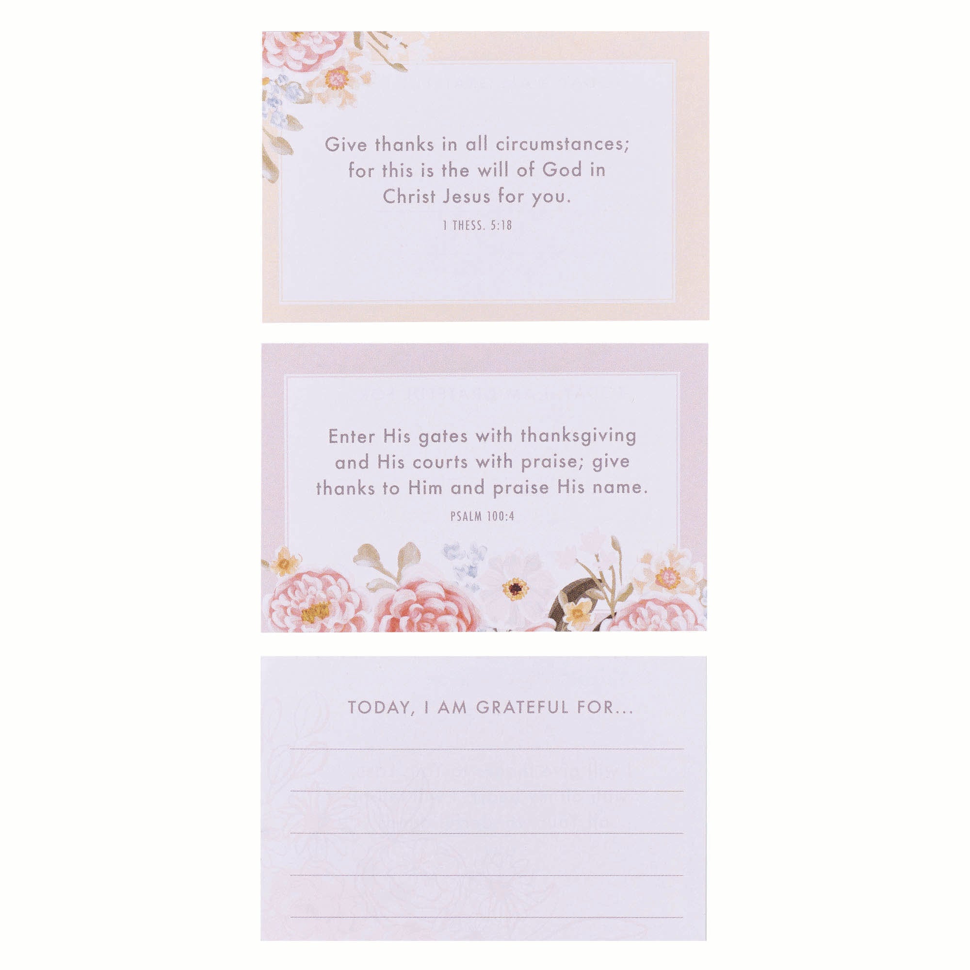 Gratitude Jar With Cards: She Shall Rejoice (Prov. 31:25)  Margo Collection