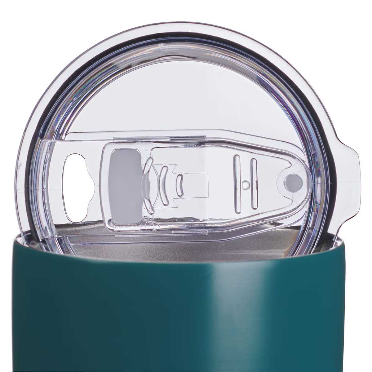 Stainless Steel Mug (532 ml): Be Still (Ps. 46:10), Teal (Ally Collection)
