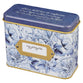 Prayer Cards in a Tin: My Prayers (Hebrews 10:23) Blue Floral, 50 Double-Sided Cards