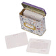 Prayer Cards in a Tin: My Prayers (Matthew 22:37) Purple Wildflowers, 50 Double-Sided Cards