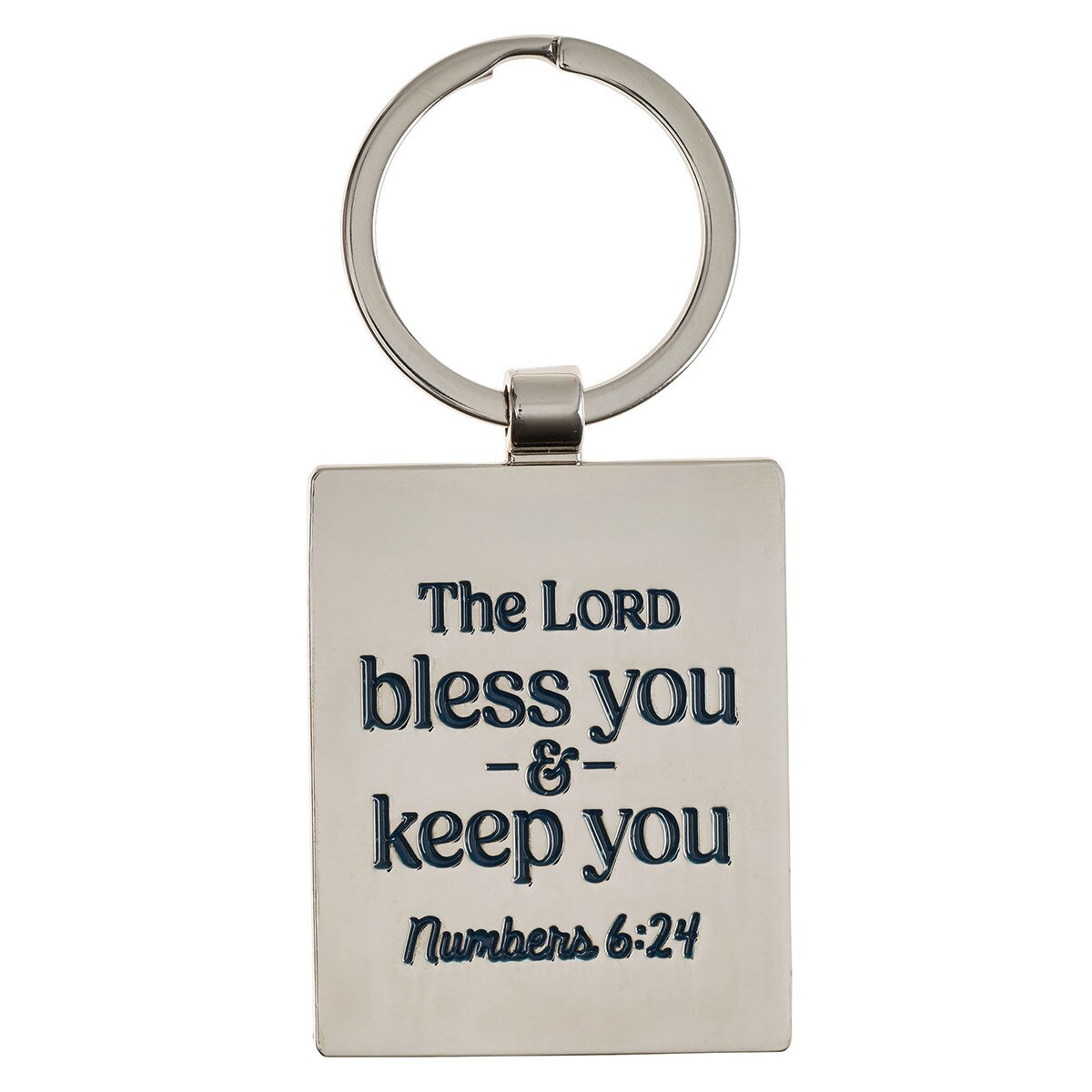 Keyring: You are a Great Teacher (Num. 6:24) Navy (Teacher Appreciation Collection)