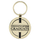 Metal Keyring in Tin: I Know the Plans (Jer. 29:11) Black (The Plans Charcoal Collection)