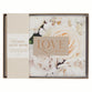 Guest Book: Love (1 Cor. 13:4) Floral (Ivory Love Collection)