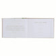 Guest Book: Love (1 Cor. 13:4) Floral (Ivory Love Collection)