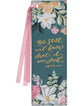 Bookmark with Ribbon: Be Still. (Ps. 46:10) Teal (Ally Collection)