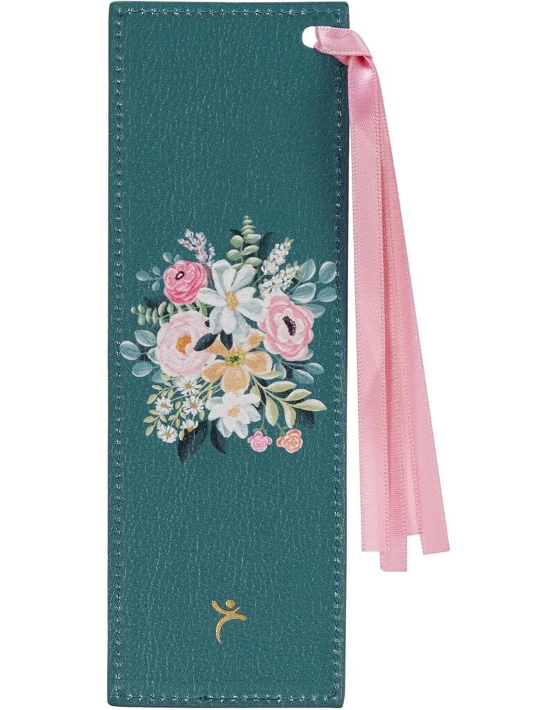 Bookmark with Ribbon: Be Still. (Ps. 46:10) Teal (Ally Collection)