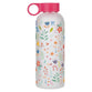 Water Bottle, Glass (562 ml): All Things, Phil. 4:13, Bright Pink easy-carry handle