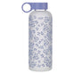 Water Bottle, Glass (562 ml): Saved by Grace, Eph. 2:8, Purple easy-carry handle