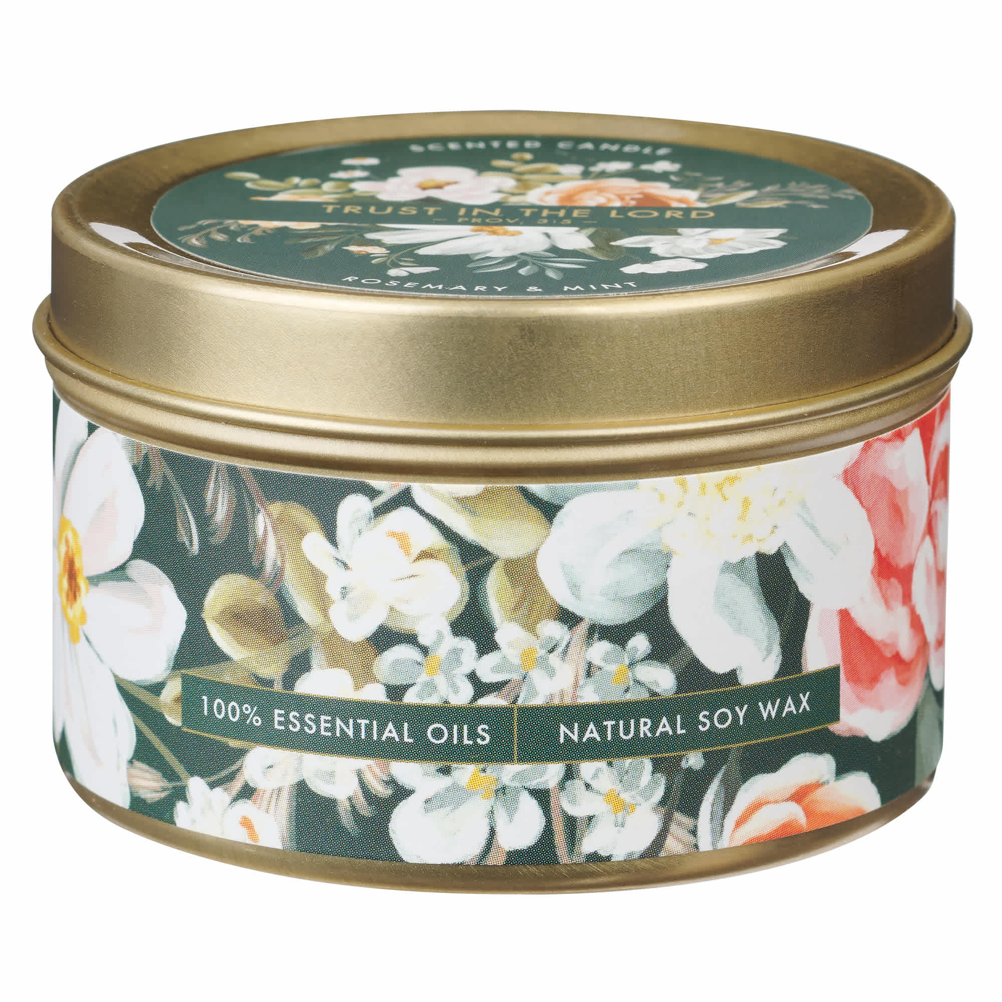 Candle Tin: Rosemary & Mint