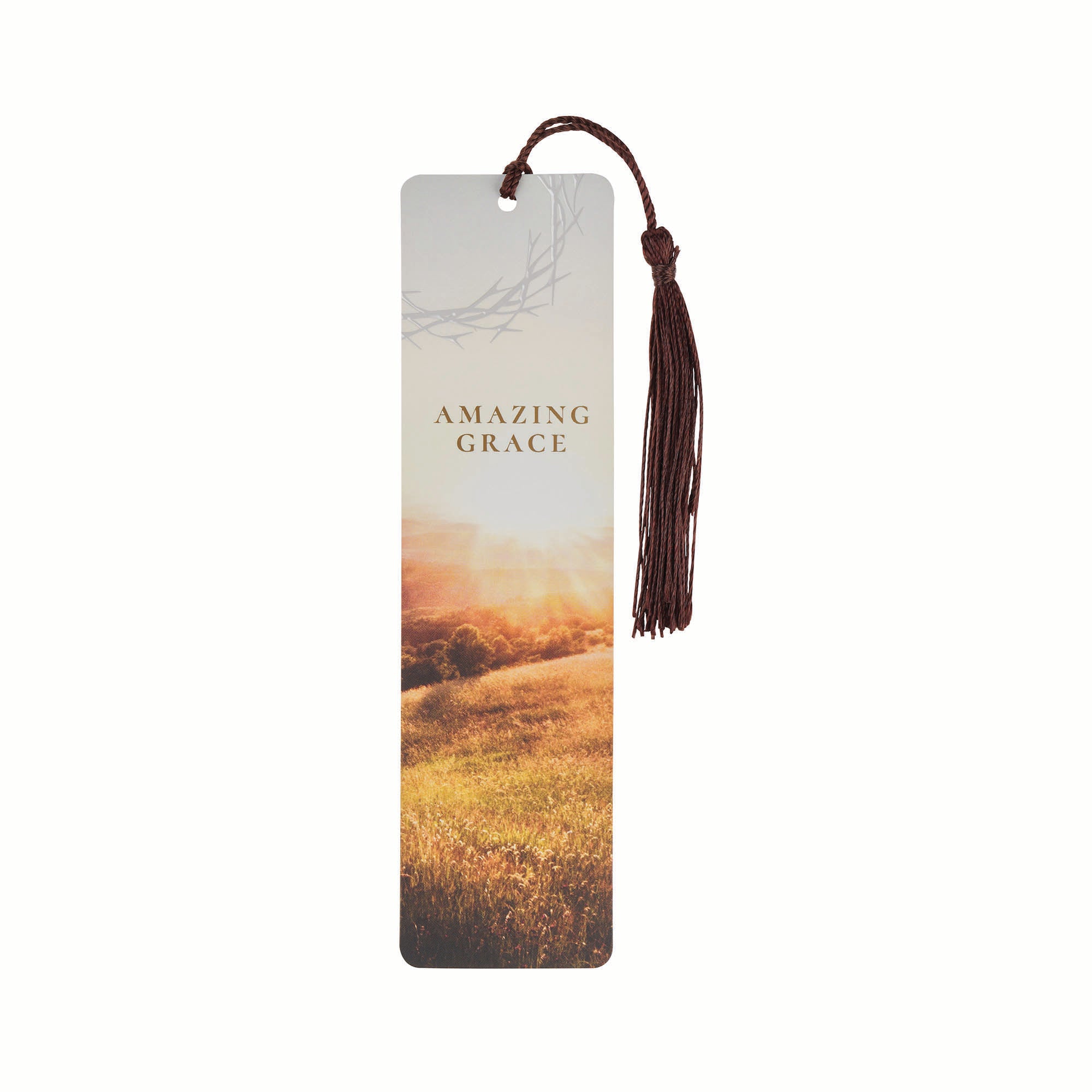 Bookmark with Tassel: Crown of Thorns/Amazing Grace Isa. 53:5