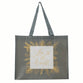 Christmas Reusable Tote Bag: Joy to the World, Pine Green
