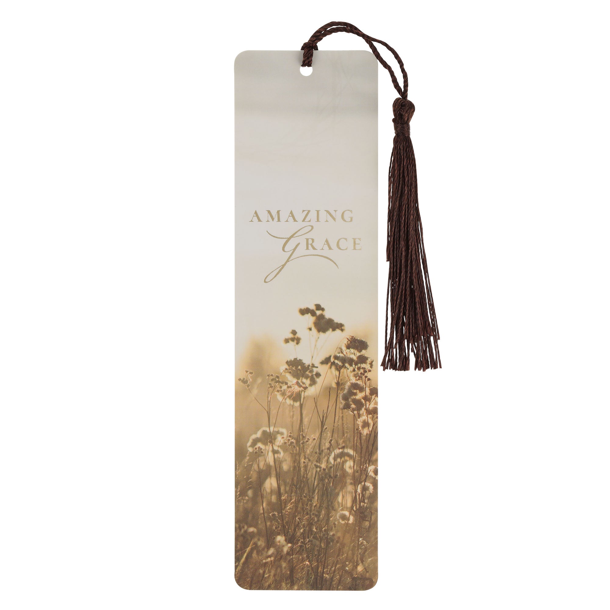 Bookmark with Tassel (Amazing Grace Taupe Crown of Thorns Collection)