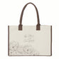 Canvas Tote Bag: Strong & Courageous Josh. 1:9, Cream