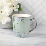 Ceramic Mug, 473ml: Thank You For Helping Me Grow (Hydrangea Series)