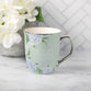 Ceramic Mug, 473ml: Thank You For Helping Me Grow (Hydrangea Series)
