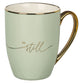 Ceramic Mug, 355 ML: Be Still, Green