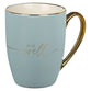 Ceramic Mug, 355 ML: It is Well, Blue
