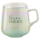 Ceramic Mug, 384 ML: Grow in Grace, Iridescent