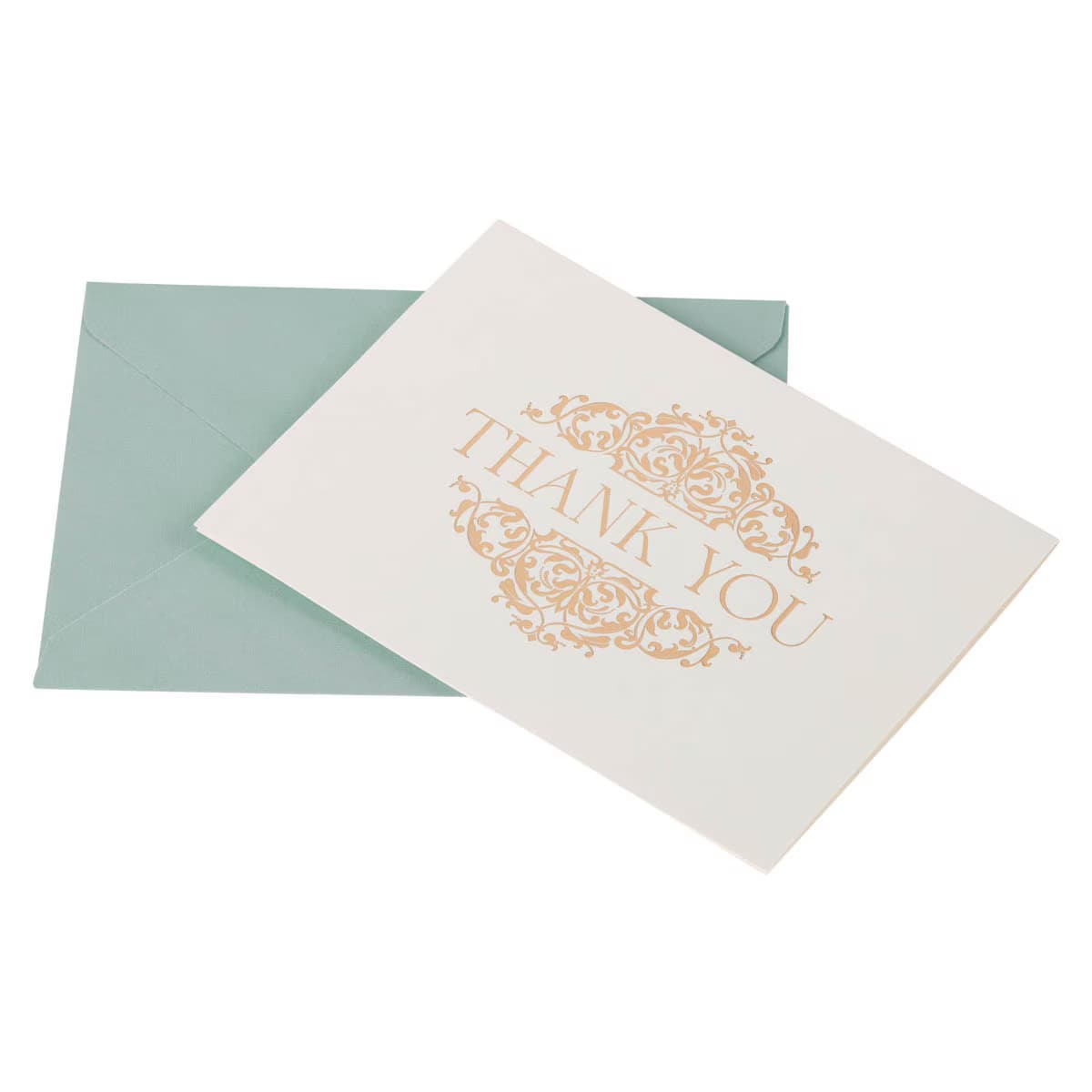 Boxed Cards: Thank You, 12 cards/envelopes, Filagree Phil. 1:3