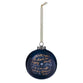 Christmas Bauble Ornament: The Merry and Bright, Blue, Ceramic 