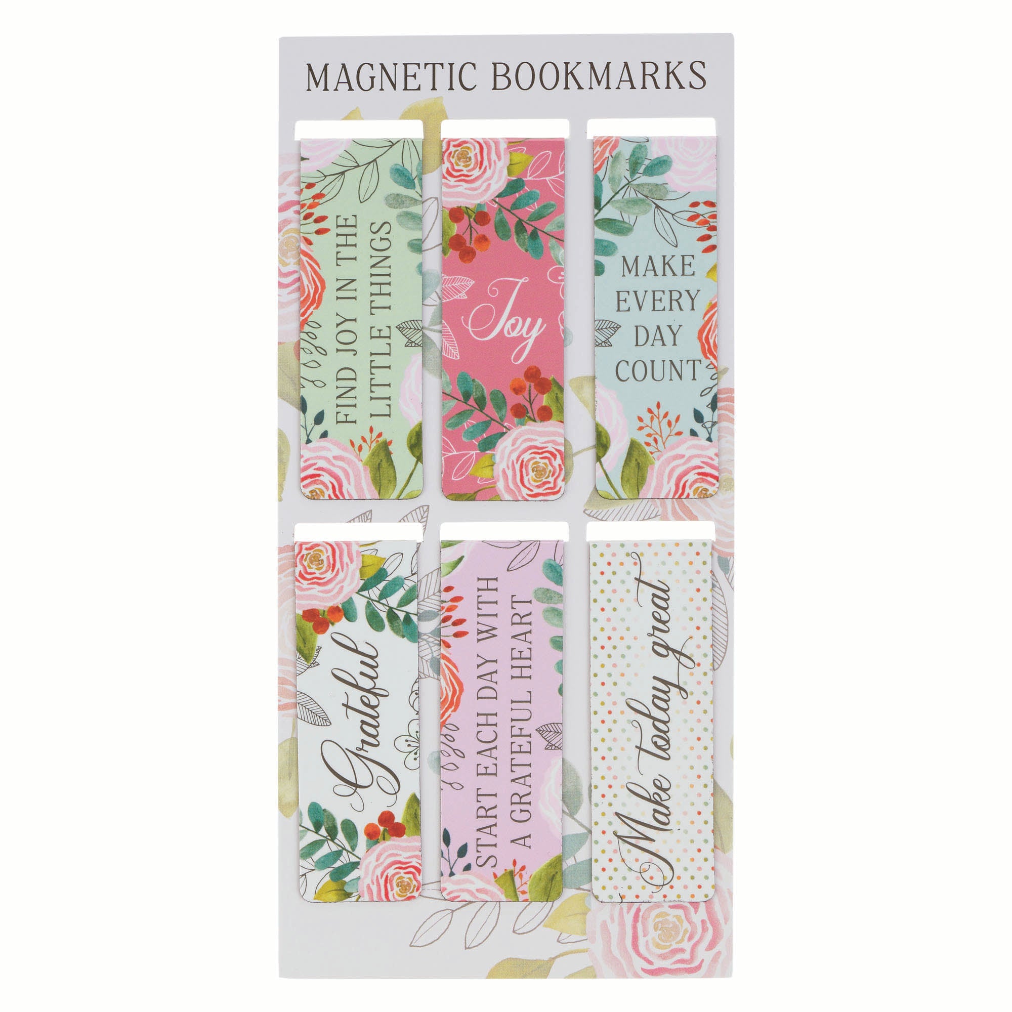 Magnetic Bookmark Set: Find Joy In The Little Things