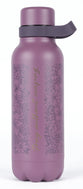 Water Bottle, Stainless Steel: Purple Pray Without Ceasing
