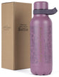 Water Bottle, Stainless Steel: Purple Pray Without Ceasing