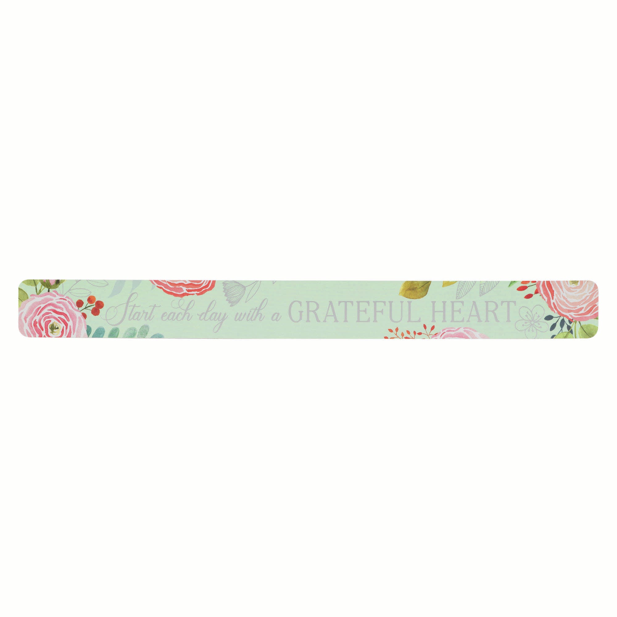 Large Magnetic Strip: Start Each Day With a Grateful Heart