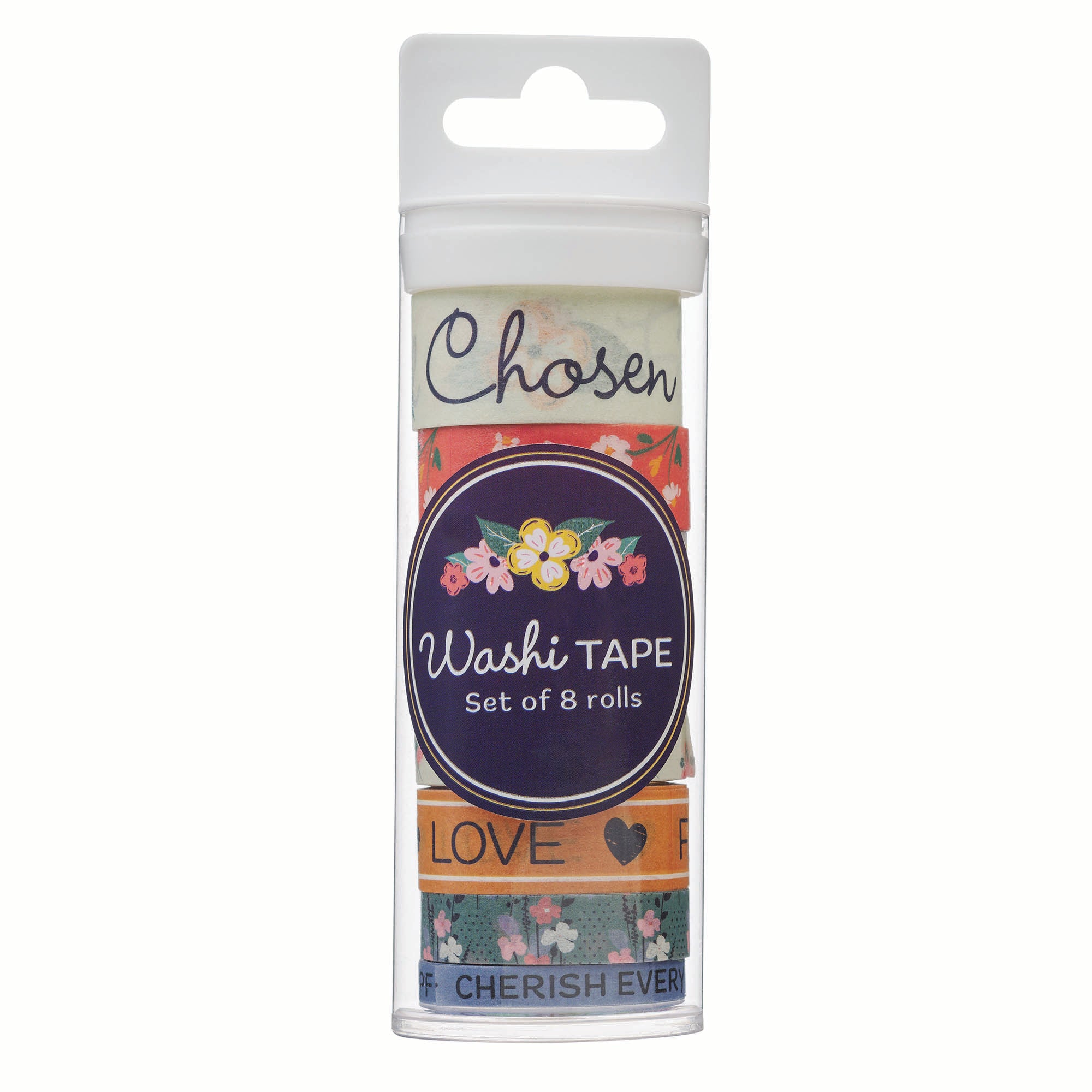 Washi Tape (8 Roll Set): Dwell In Hope